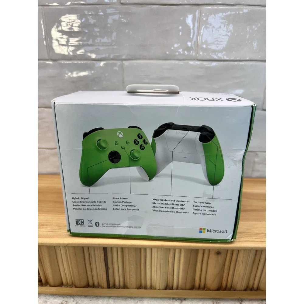 Microsoft Xbox Wireless Controller Velocity Green QAU-00091 Series X S One PC